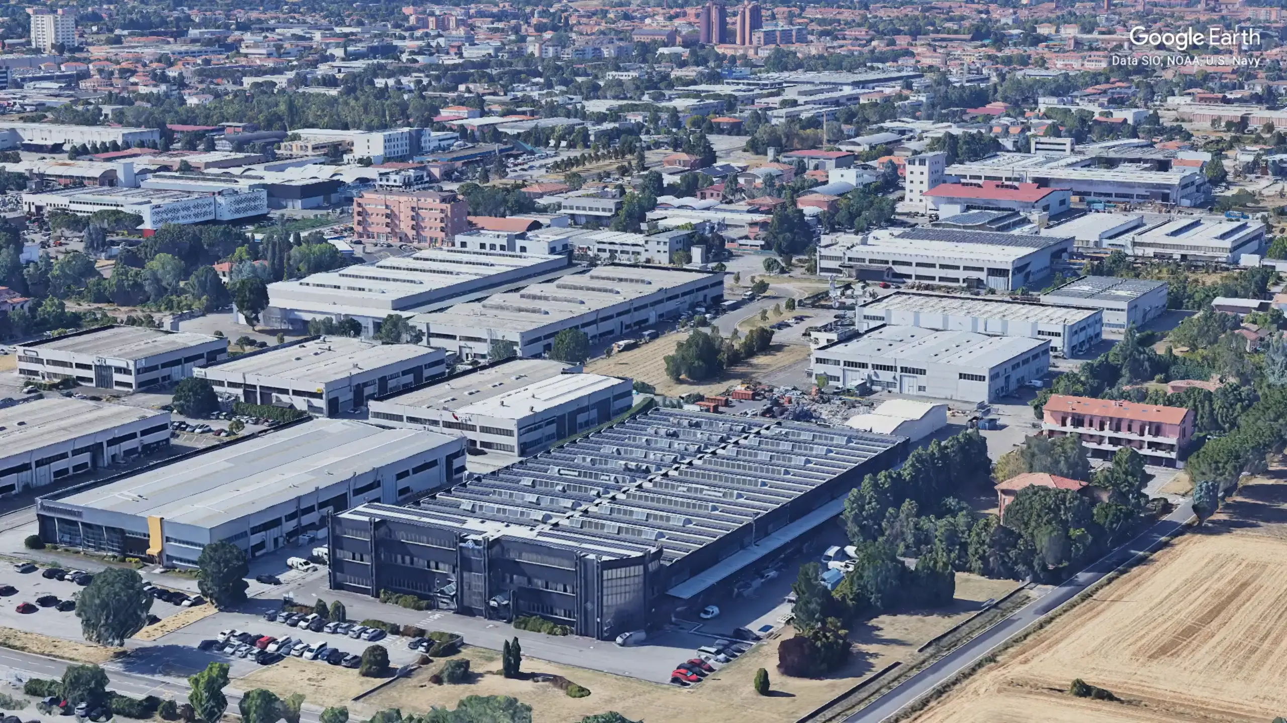 Image stub del capannone della Falco srl